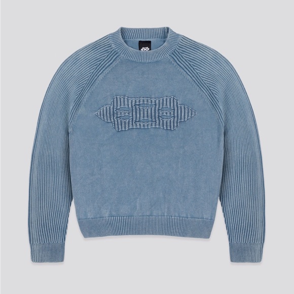 Davrilsupply BLUE PARA KNIT